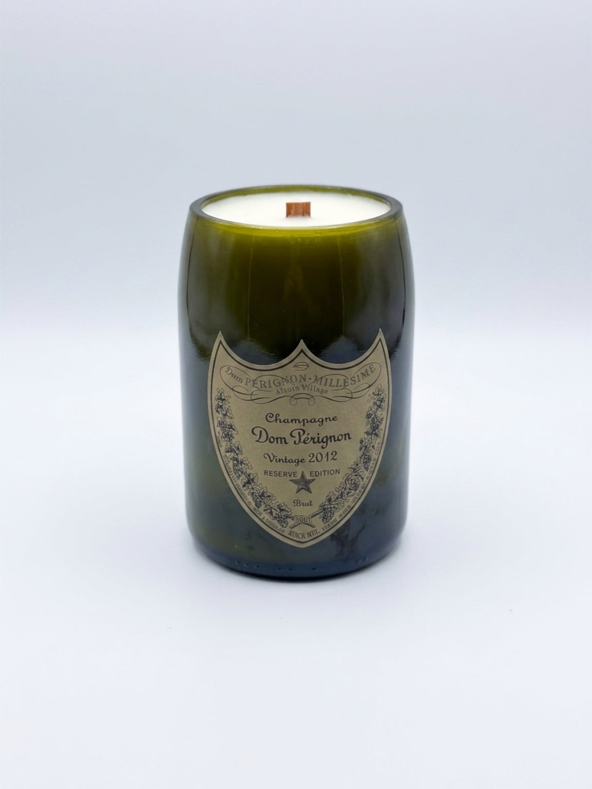 ドンペリ キャンドル Recycled Dom Perignon 2012 Bottle Candle – Bottled Candle Company