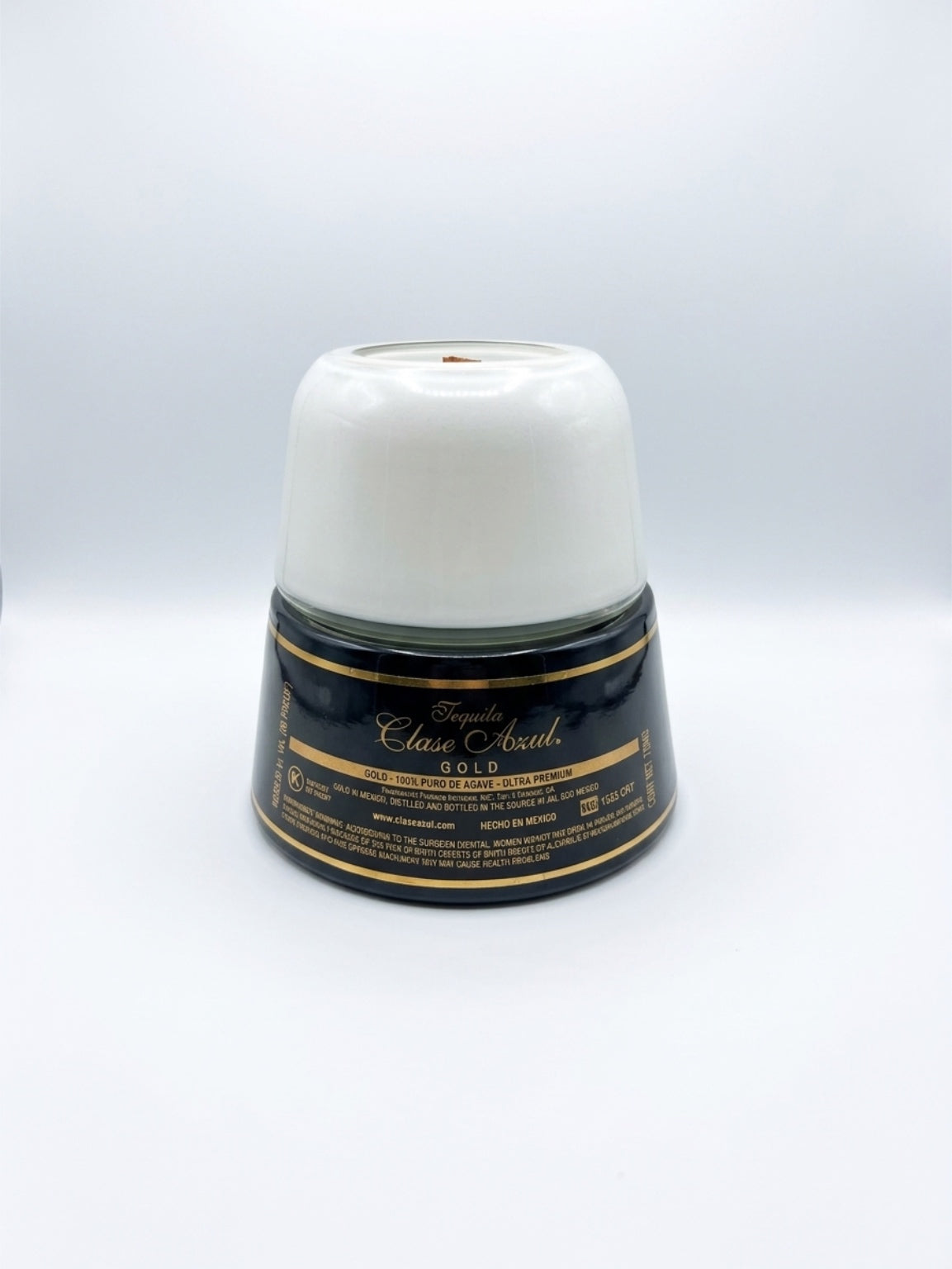 Recycled Clase Azul Gold Candle