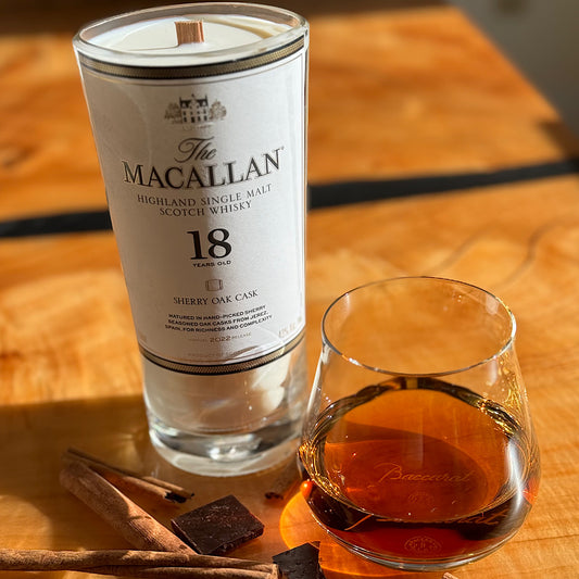 Recycled Macallan 18 Candle