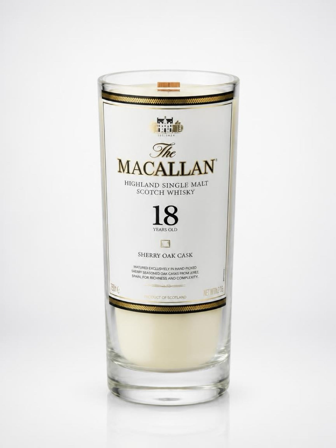 Recycled Macallan 18 Candle