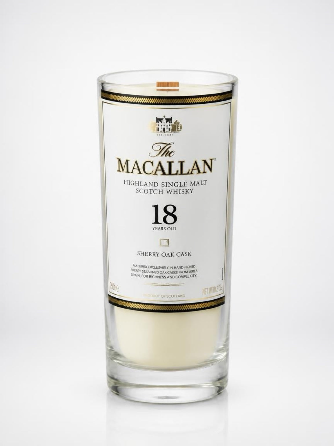 Recycled Macallan 18 Candle
