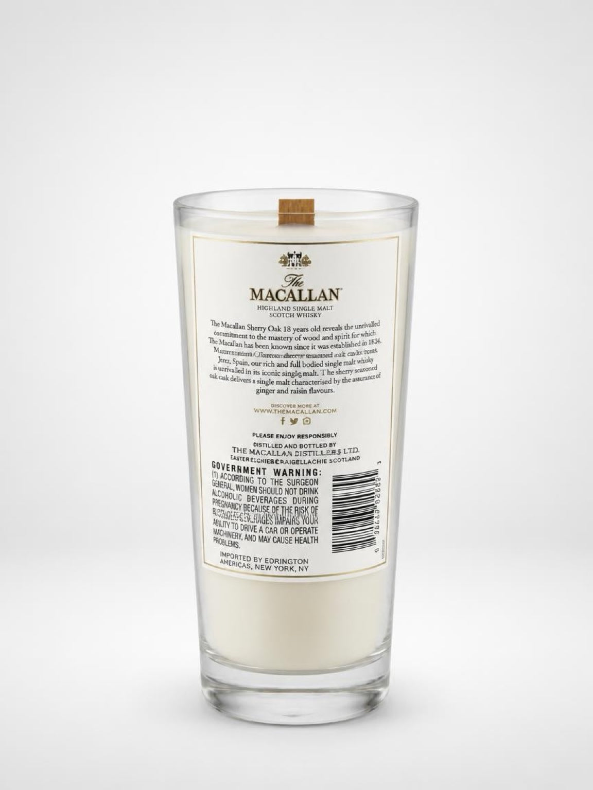 Recycled Macallan 18 Candle